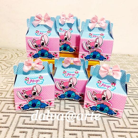 Caixinha Mini Lancheirinha Stitch