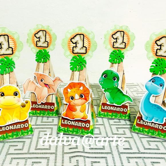 Caixinha Pirâmide Dinossauros