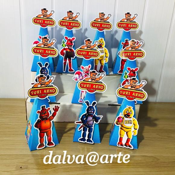 Caixinha Pirâmide Five Nights At Fredys