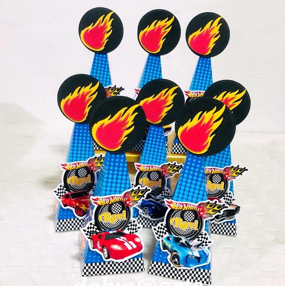Caixinha Pirâmide Hot Wheels