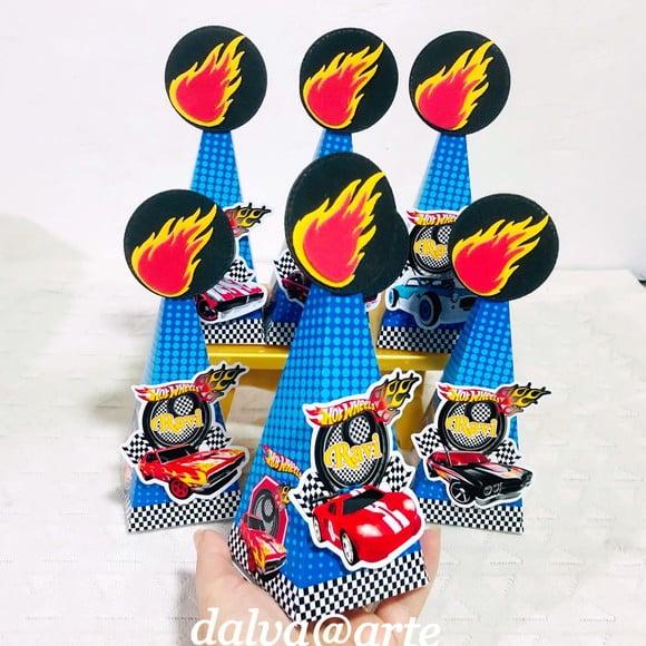Caixinha Pirâmide Hot Wheels