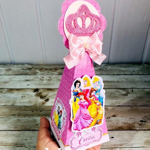 Caixinha Pirâmide Princesas