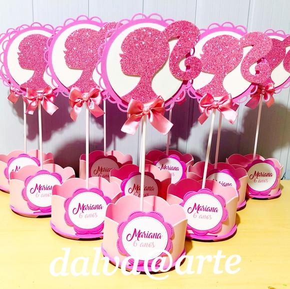 Centro de Mesa Barbie