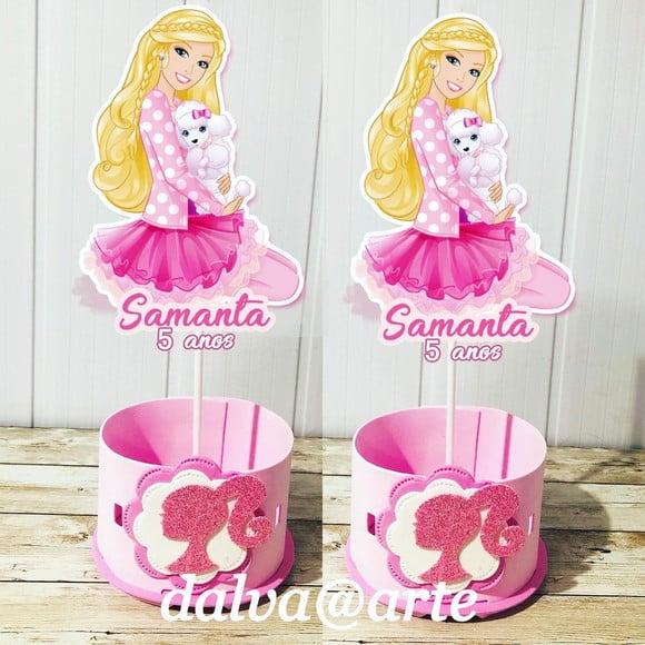 Centro de Mesa Barbie