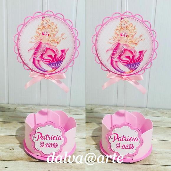 Centro de Mesa Barbie