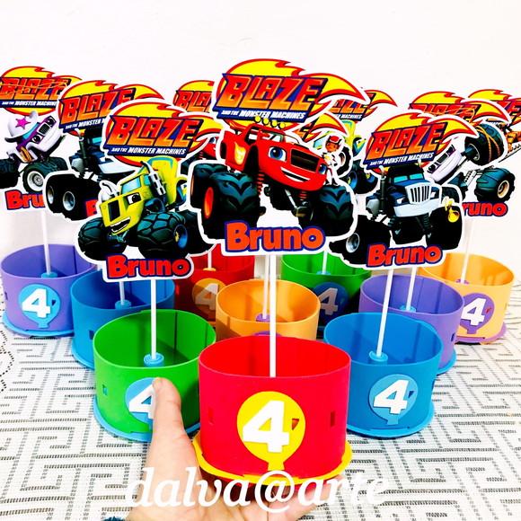 Centro de Mesa Blaze Monster