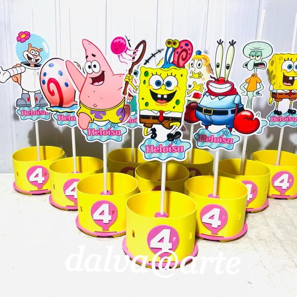 Centro de Mesa Bob Esponja