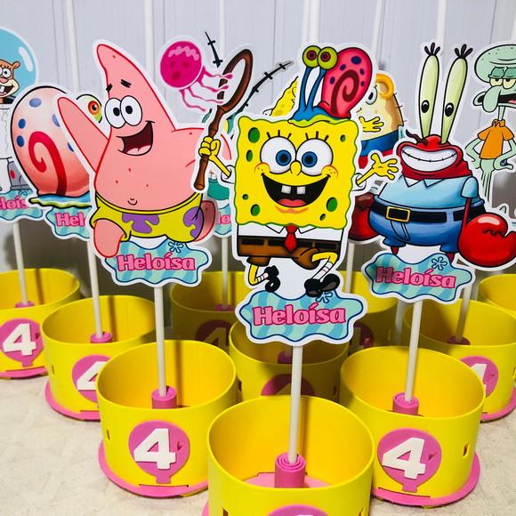 Centro de Mesa Bob Esponja