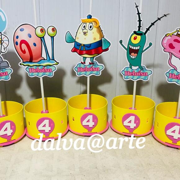 Centro de Mesa Bob Esponja