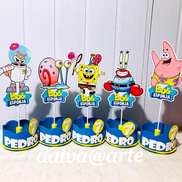 Centro de Mesa Bob Esponja