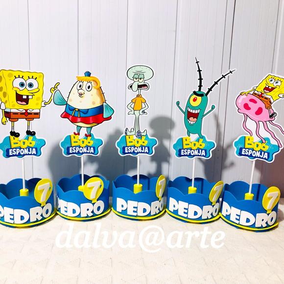 Centro de Mesa Bob Esponja
