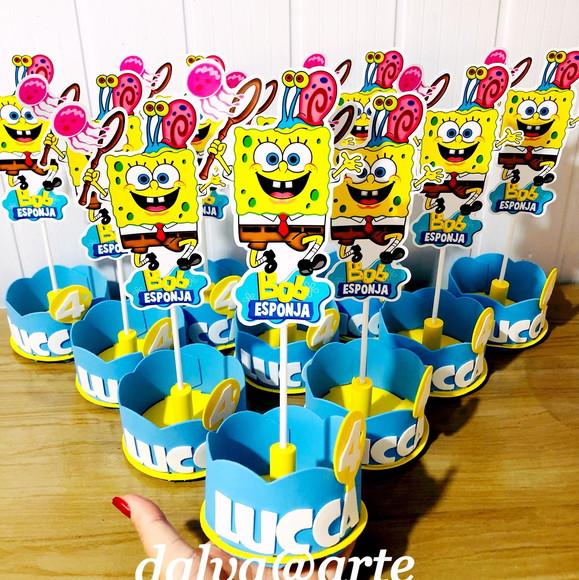 Centro de Mesa Bob Esponja