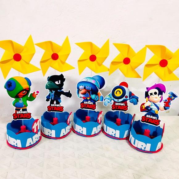 Centro de Mesa Brawl Stars
