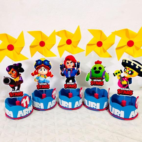 Centro de Mesa Brawl Stars