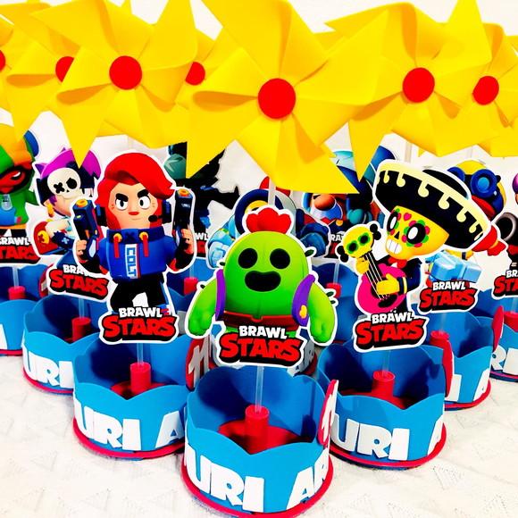Centro de Mesa Brawl Stars