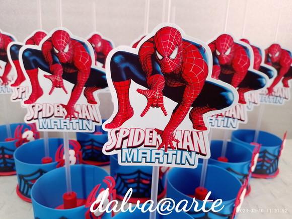 Centro de Mesa Homem Aranha