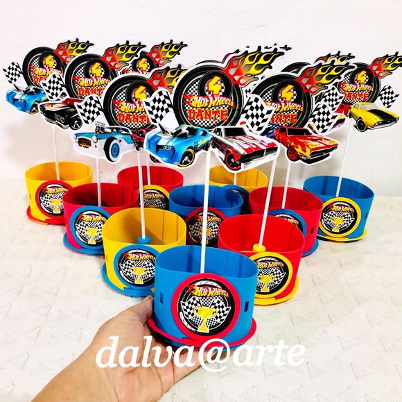Centro de Mesa Hot Wheels