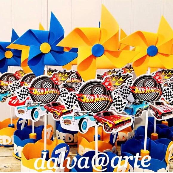 Centro de Mesa Hot Wheels