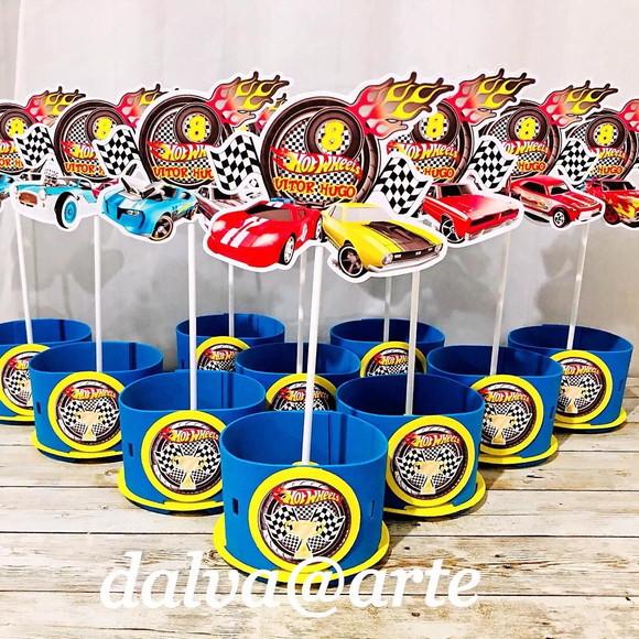 Centro de Mesa Hot Wheels
