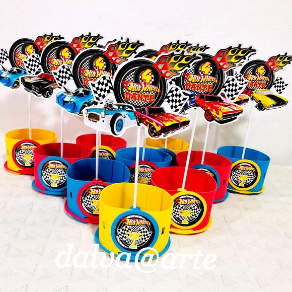 Centro de Mesa Hot Wheels