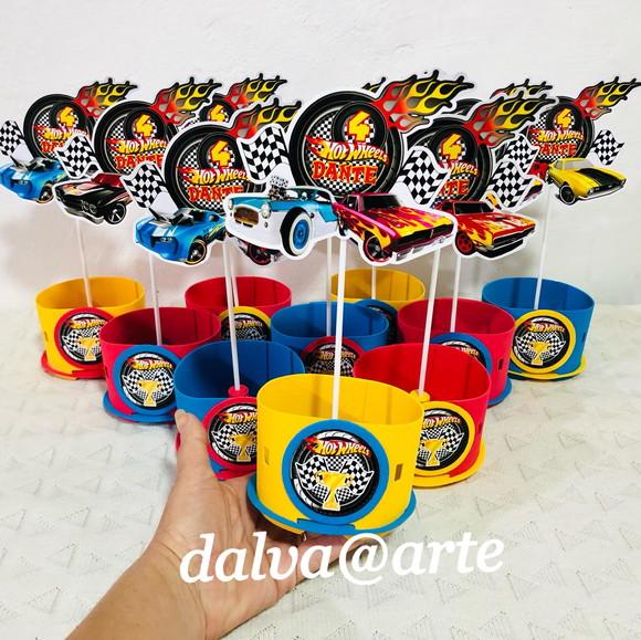 Centro de Mesa Hot Wheels