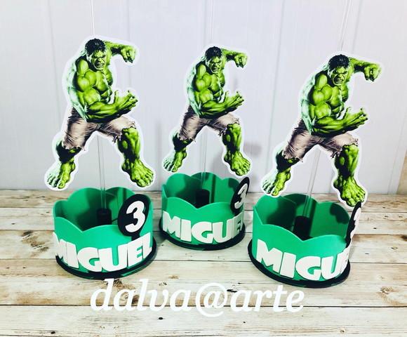 Centro de Mesa Hulk
