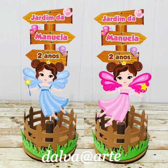 Centro de Mesa Jardim Encantado