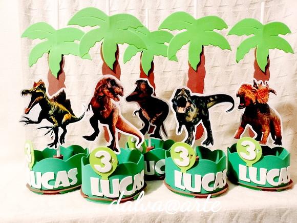 Centro de Mesa Jurassic Park