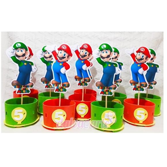 Centro de Mesa Mario Bros