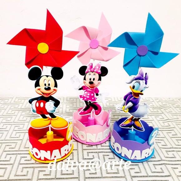 Centro de Mesa Mickey e Sua Turma