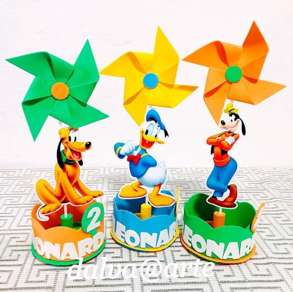 Centro de Mesa Mickey e Sua Turma