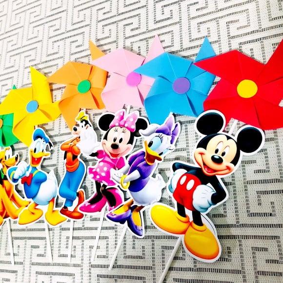 Centro de Mesa Mickey e Sua Turma