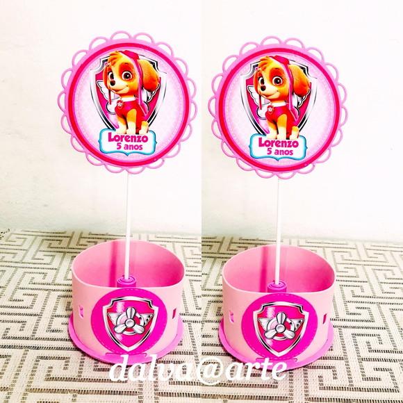Centro de Mesa Patrulha Canina