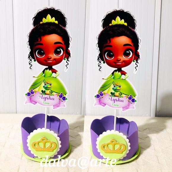 Centro de Mesa Princesa Tiana