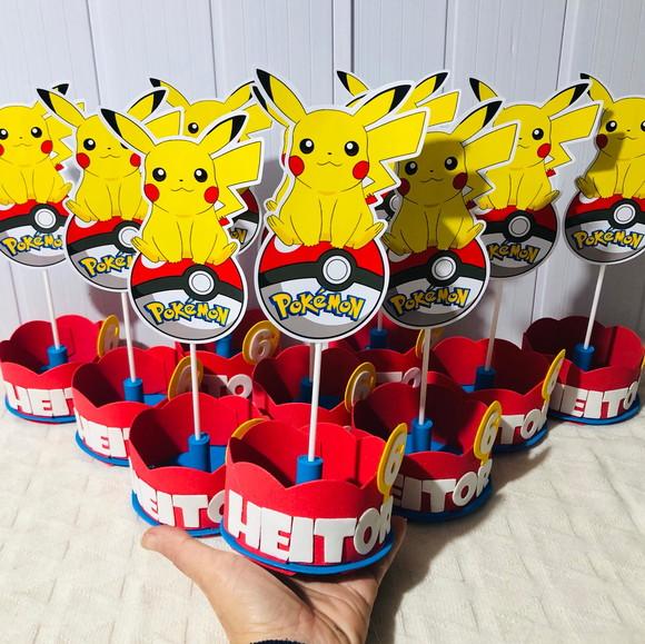 Centro de Mesa Pokémon Pikachu