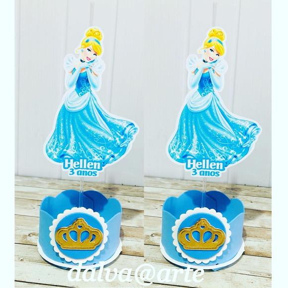 Centro de Mesa Princesas