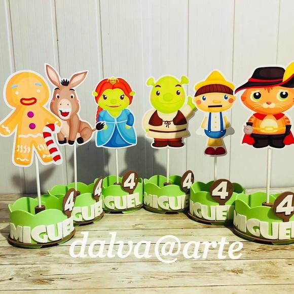 Centro de Mesa Shrek