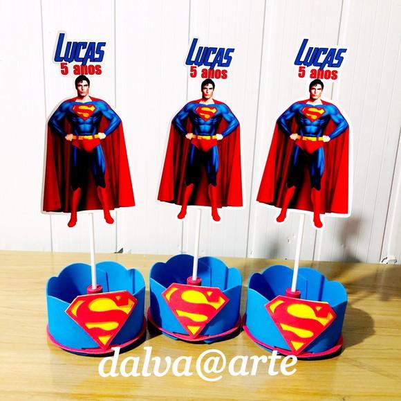 Centro de Mesa Super Homem