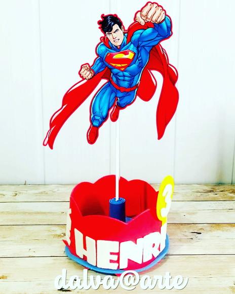 Centro de Mesa Super Homem