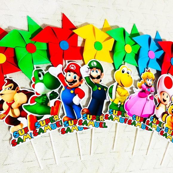 Centro de Mesa Turma do Mario Bros