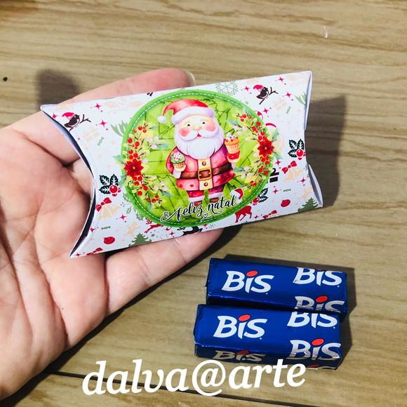 Lembrancinha Porta Bis Tema Natalino