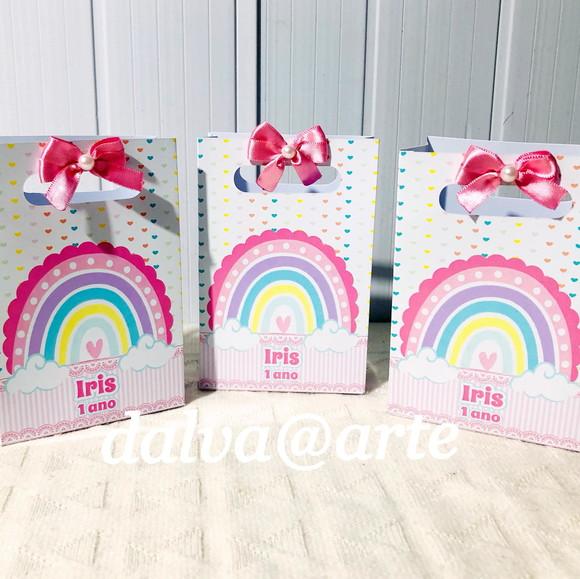 Mini Sacolinha Arco-íris