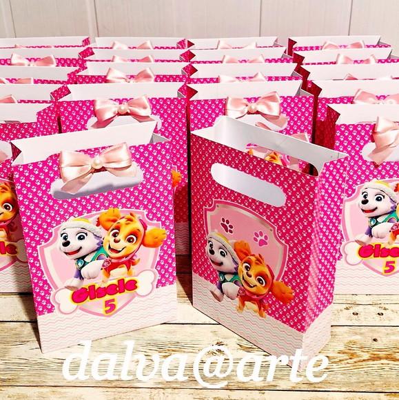 Mini Sacolinha Patrulha Canina