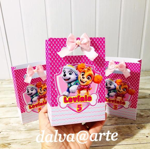 Mini Sacolinha Patrulha Canina