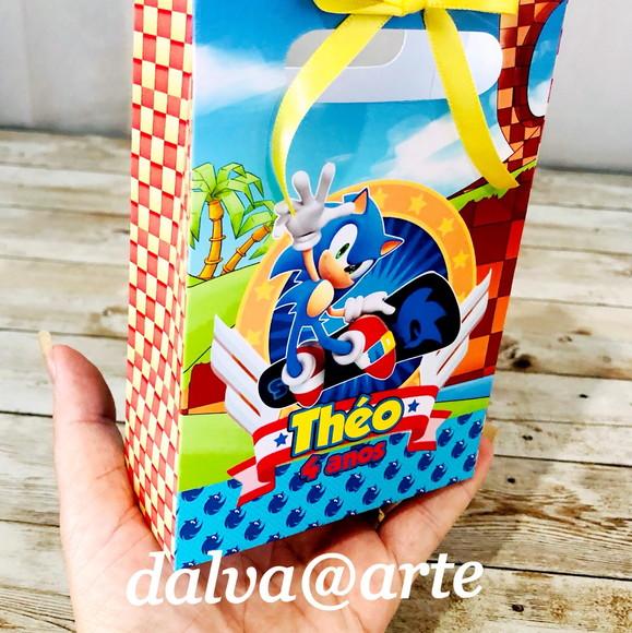Mini Sacolinha Sonic