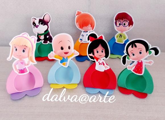 Porta Bombom Cléo e Cuquin
