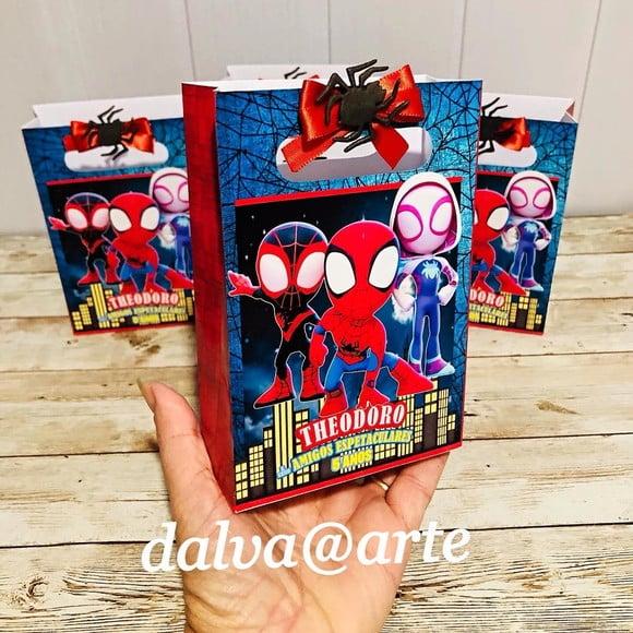 Sacolinha Homem Aranha e Seus Amigos Espetaculares