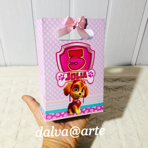 Sacolinha Skye Patrulha Canina