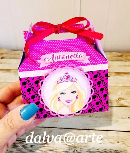 Caixinha Lancheirinha Barbie