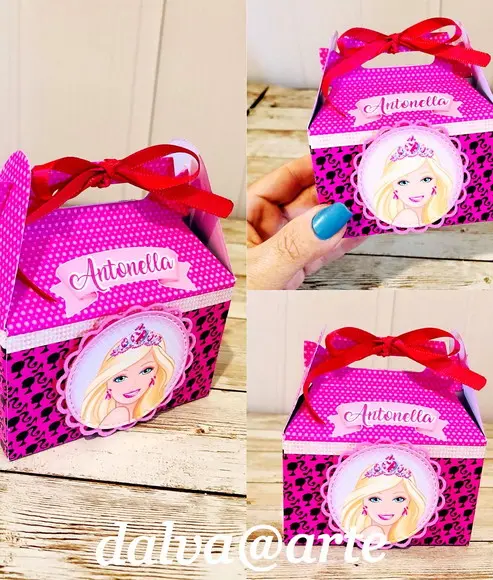 Caixinha Lancheirinha Barbie
